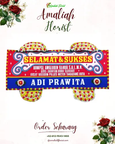 Karangan Bunga Ucapan Selamat di Sosromenduran